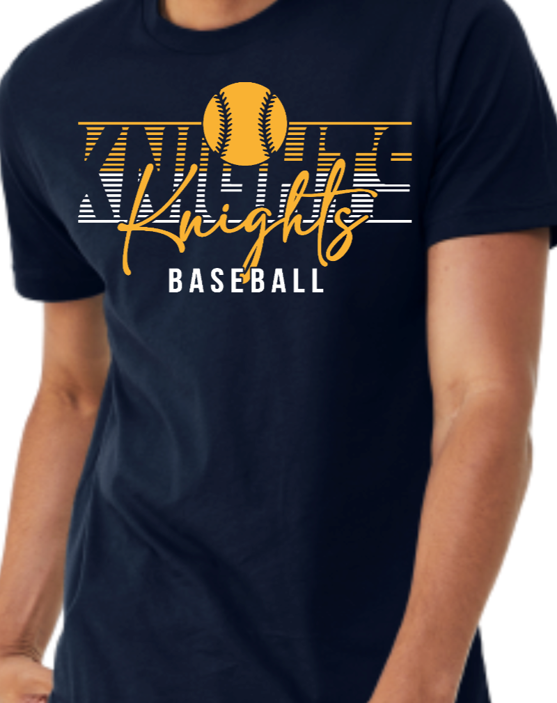 Retro Knights Baseball 2X & 3X