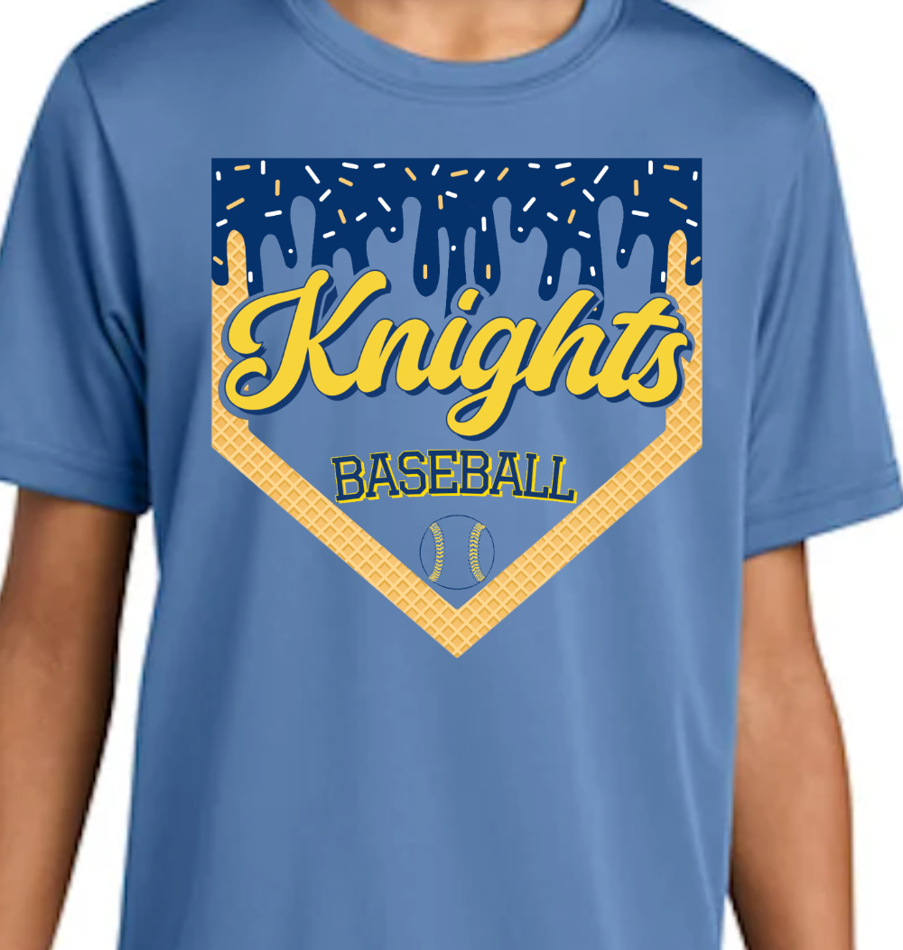 Knights Drip DriFit Tee Youth